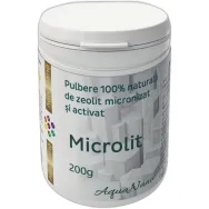 Zeolit micronizat activat pulbere Microlit 200g - AQUA NANO