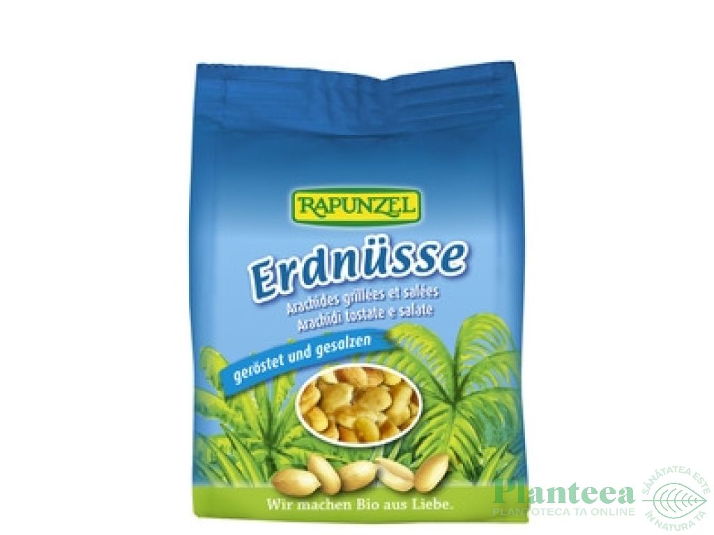 Arahide prajite sarate fara coaja eco 150g - RAPUNZEL