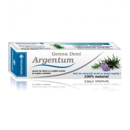 Pasta dinti anticarie Argentum 50ml - VIVA NATURA