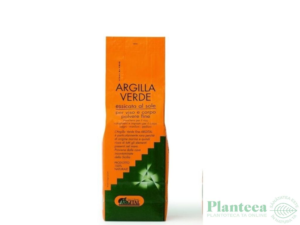 Argila verde pudra uz extern 1kg - ARGITAL