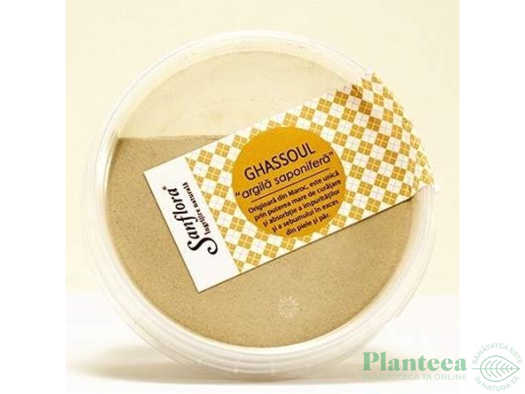 Argila saponifera Ghassoul 500g - SANFLORA