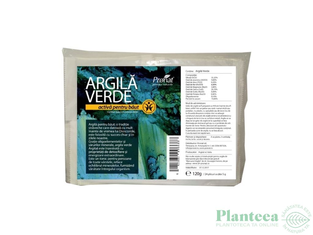 Argila verde activa baut 300g - ARGITAL