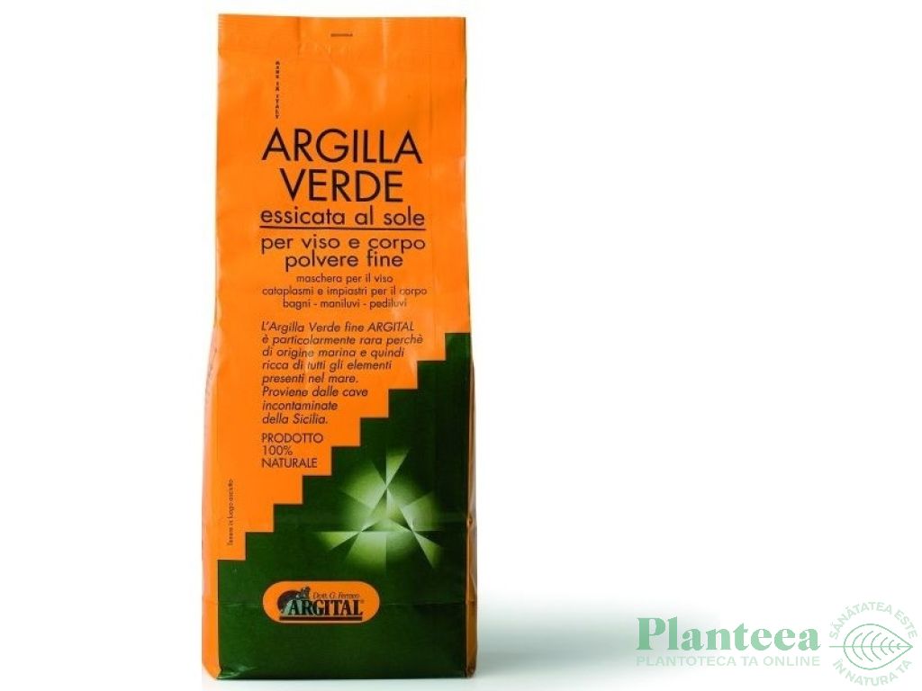 Argila verde pudra uz extern 2,5kg - ARGITAL