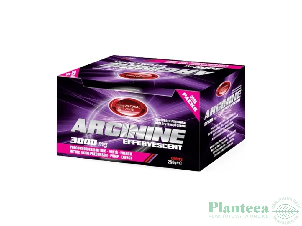 Arginina 3000mg 1pl - NATURAL PLUS