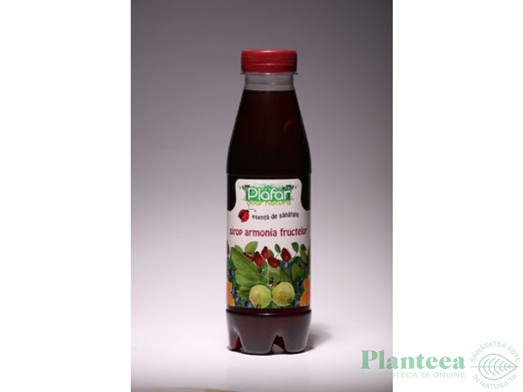 Sirop armonia fructelor 500ml - PLAFAR