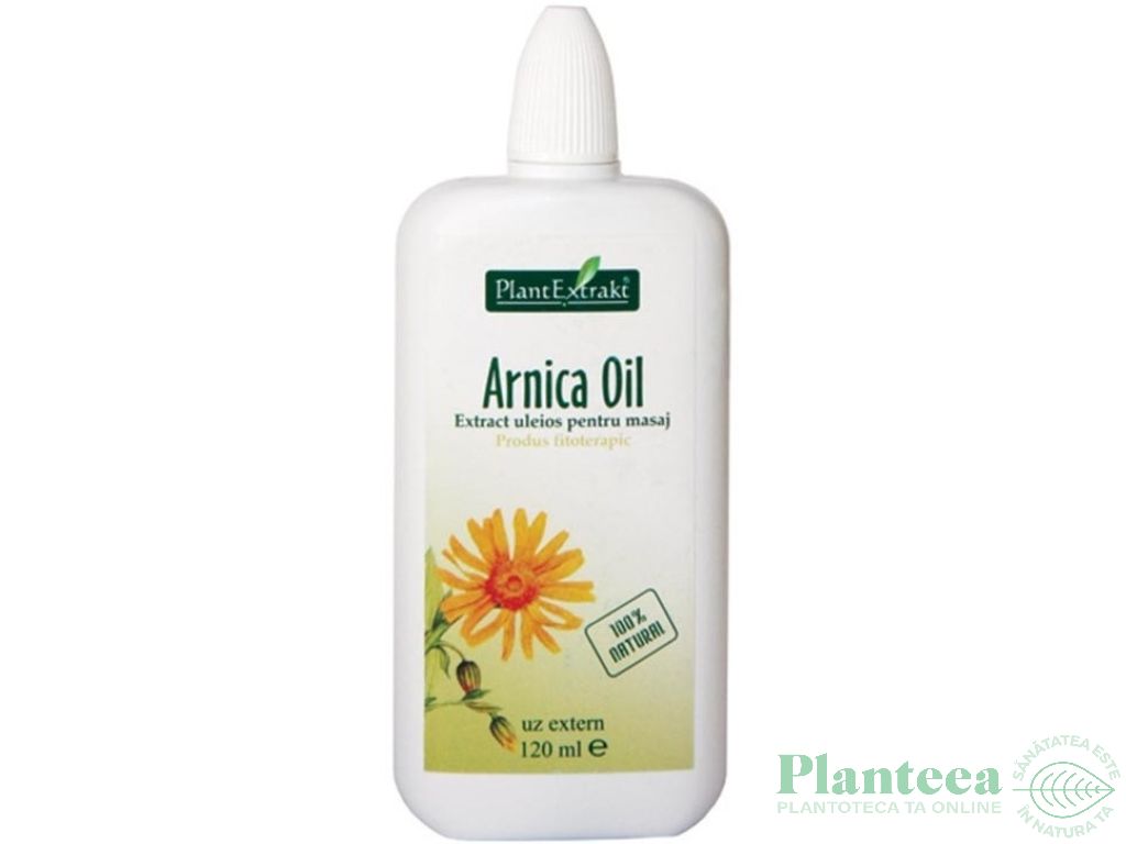 Ulei masaj Arnica oil 120ml - PLANTEXTRAKT