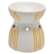 Vas ceramic aromatizor clepsidra alb 1b - AROMA LAND