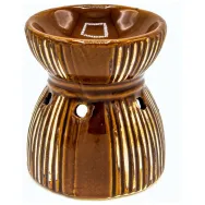 Vas ceramic aromatizor clepsidra maro 1b - AROMA LAND