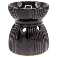 Vas ceramic aromatizor clepsidra negru 1b - AROMA LAND