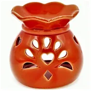 Vas ceramic aromatizor X6 floral rosu 1b - AROMA LAND