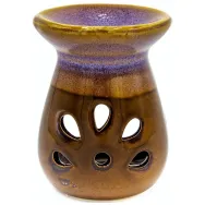 Vas ceramic aromatizor 5petale lila~maro 1b - AROMA LAND