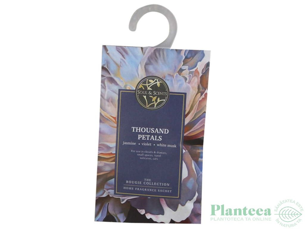 Saculet parfumat pt garderoba Thousand Petals 20g - SOUL & SCENTS