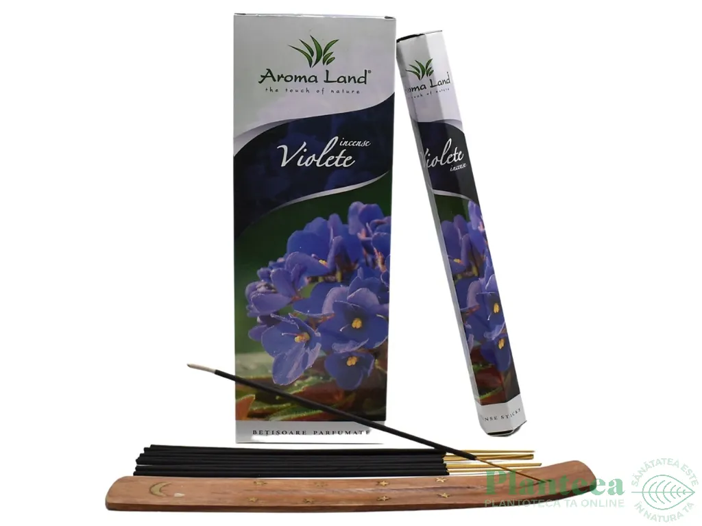 Betisoare parfumate violete 20b - AROMA LAND
