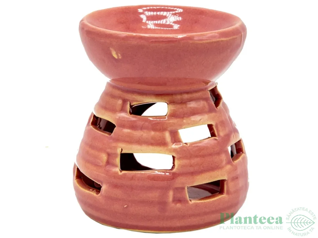 Vas ceramic aromatizor klaus roz 1b - AROMA LAND