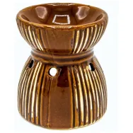 Vas ceramic aromatizor clepsidra maro 1b - AROMA LAND
