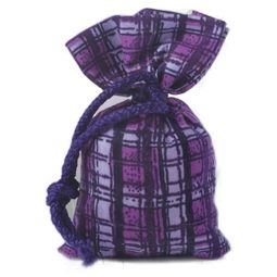 Saculet brodat lavanda uscata 1b - AROMA LAND