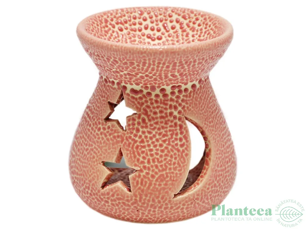 Vas ceramic aromatizor mic rosu 1b - AROMA LAND