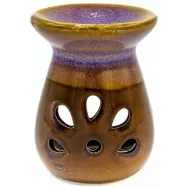 Vas ceramic aromatizor 5petale lila~maro 1b - AROMA LAND