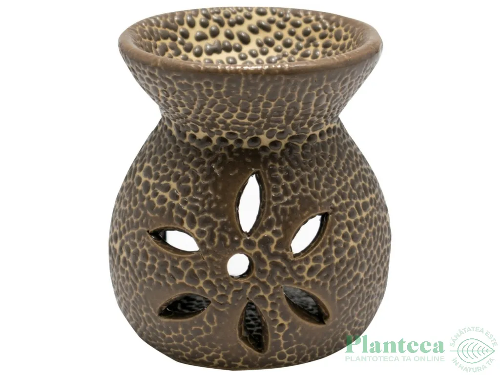 Vas ceramic aromatizor floare must 1b - AROMA LAND