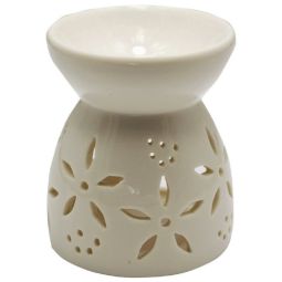 Vas ceramic aromatizor Love alb 1b - AROMA LAND