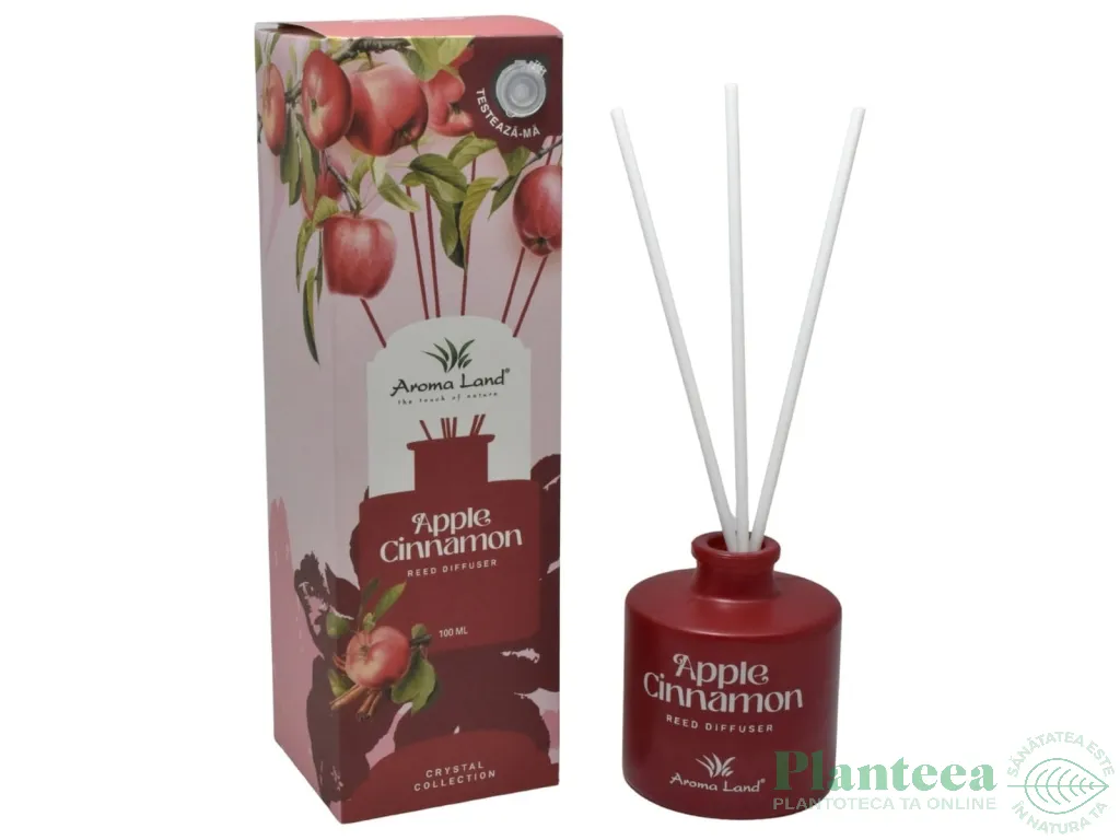 Difuzor bete parfum camera Apple Cinnamon 30ml - AROMA LAND