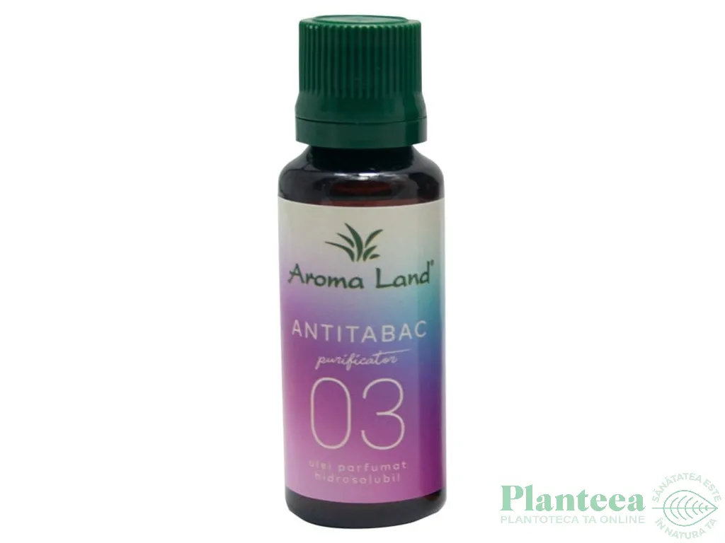 Ulei parfumat hidrosolubil antitabac 30ml - AROMA LAND