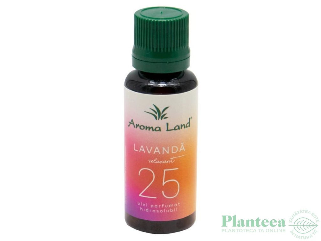 Ulei parfumat hidrosolubil lavanda 30ml - AROMA LAND