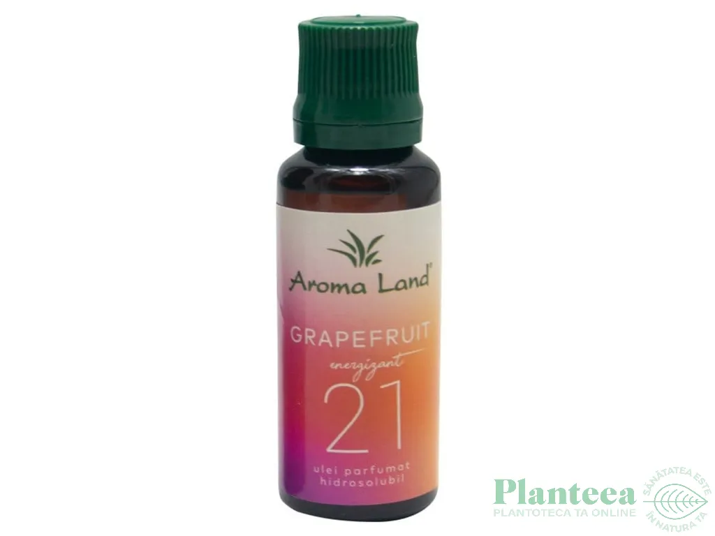 Ulei parfumat hidrosolubil grapefruit 30ml - AROMA LAND