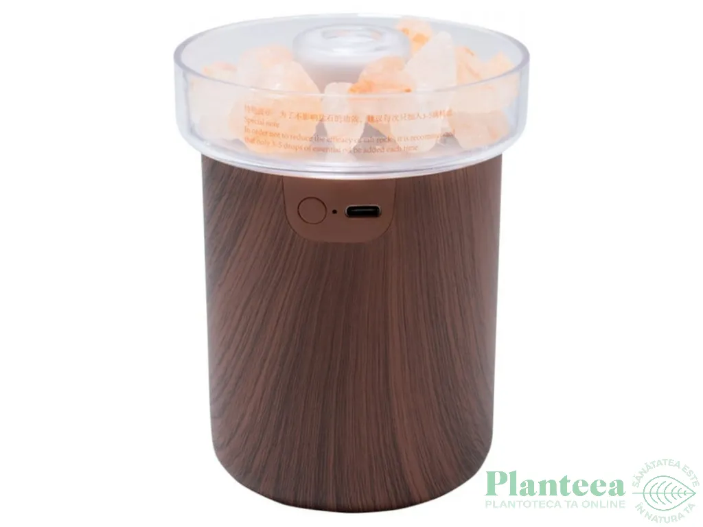 Umidificator ultrasonic roca sare 280ml - AROMA LAND