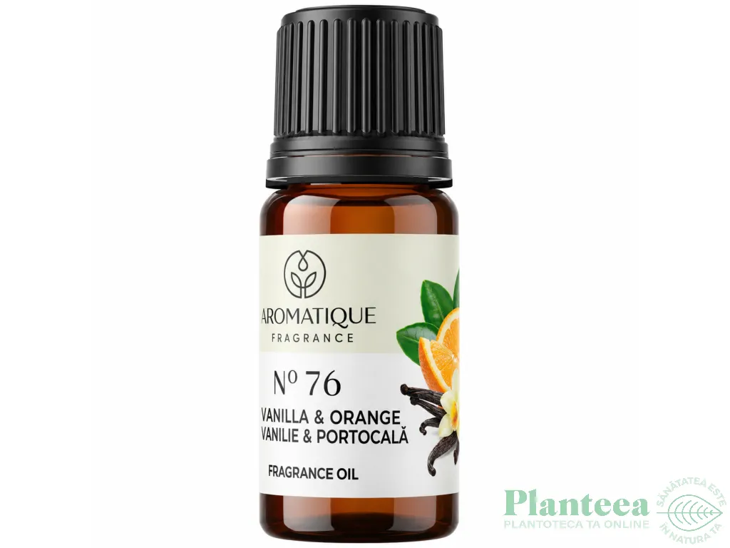 Ulei aromatic vanilie&portocala nr76 10ml - AROMATIQUE