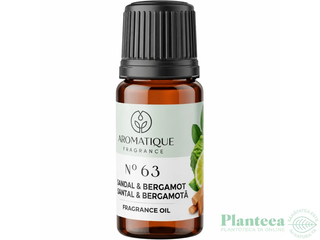 Ulei aromatic santal&bergamota nr63 10ml - AROMATIQUE