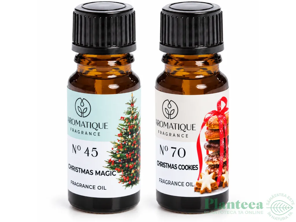 Kit 2 uleiuri aromo Christmas [Magic+Cookie] 10ml - AROMATIQUE