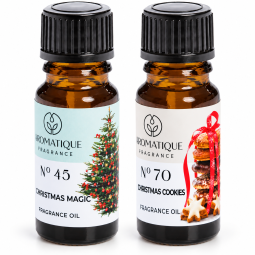 Kit 2 uleiuri aromo Christmas [Magic+Cookie] 10ml - AROMATIQUE