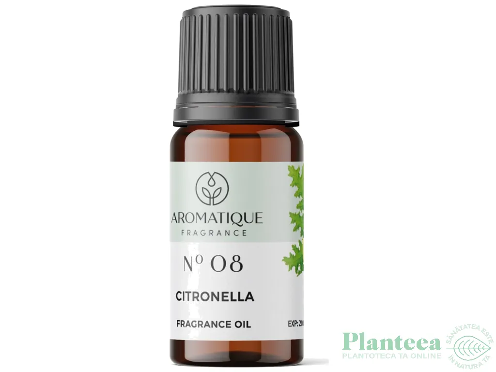 Ulei aromatic citronella nr08 10ml - AROMATIQUE