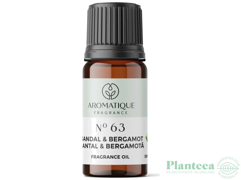 Ulei aromatic santal&bergamota nr63 10ml - AROMATIQUE