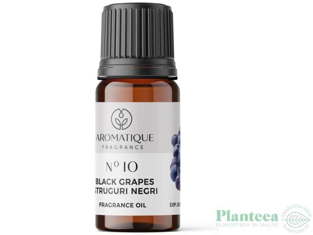 Ulei aromatic struguri negri nr10 10ml - AROMATIQUE