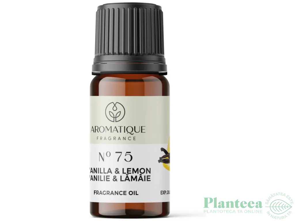 Ulei aromatic vanilie&lamaie nr75 10ml - AROMATIQUE