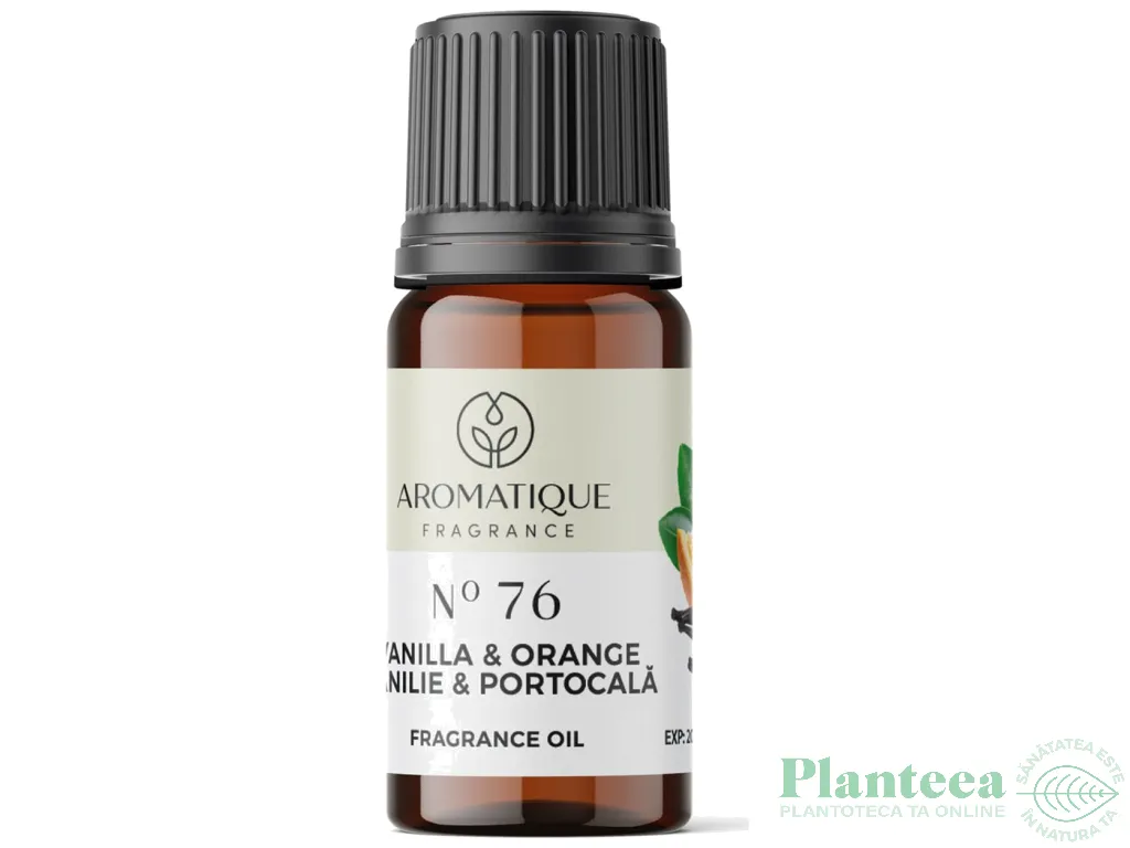 Ulei aromatic vanilie&portocala nr76 10ml - AROMATIQUE