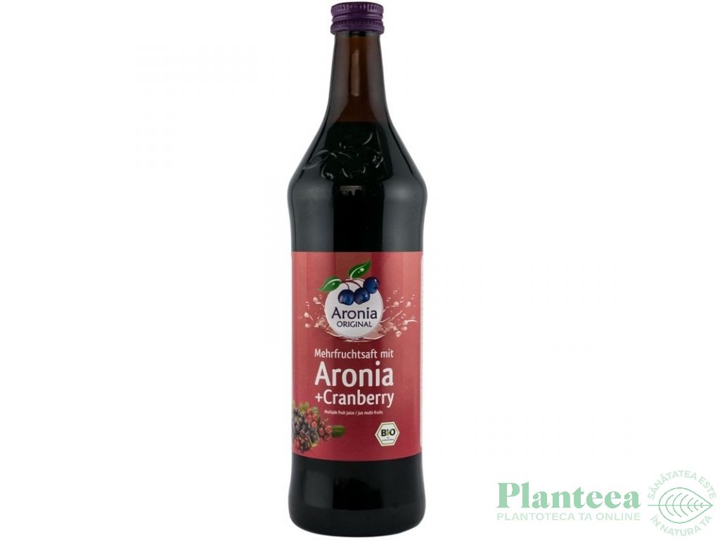 Suc aronia pur rodie eco 700ml - ARONIA ORIGINAL