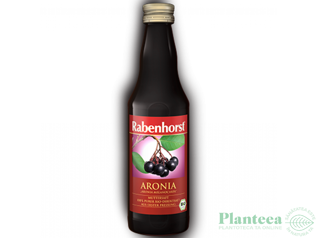 Suc aronia 100% eco 330ml - RABENHORST