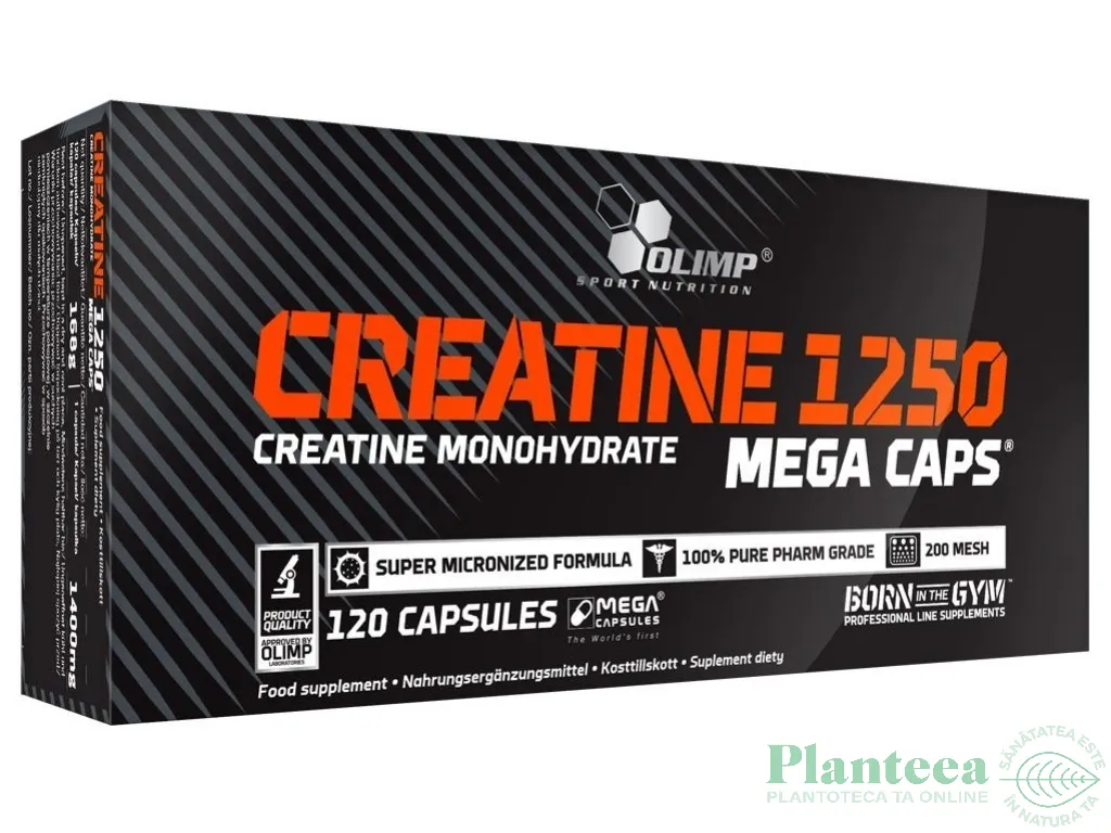 Creatine 1250mg mega caps 120cps - OLIMP