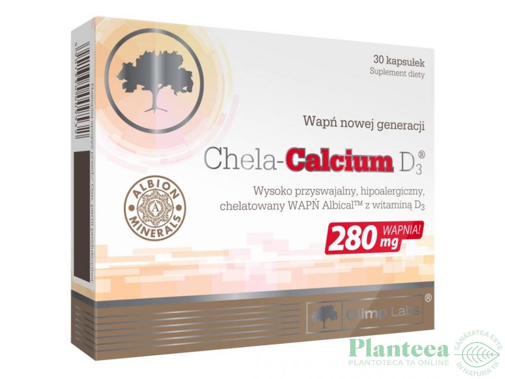 Chela calcium D3 30cps - OLIMP