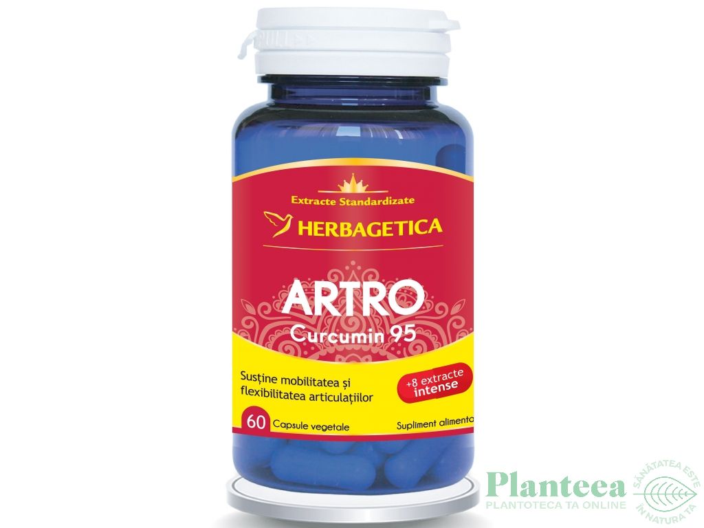 Artro+ curcumin95 60cps - HERBAGETICA