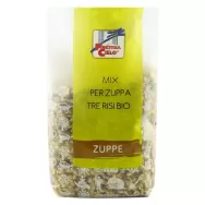 Orez amestec [bob rotund integral/rosu/negru] pt supa eco 400g - LA FINESTRA SUL CIELO