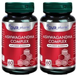 Set Ashwagandha Complex 2x60cps - DVR PHARM
