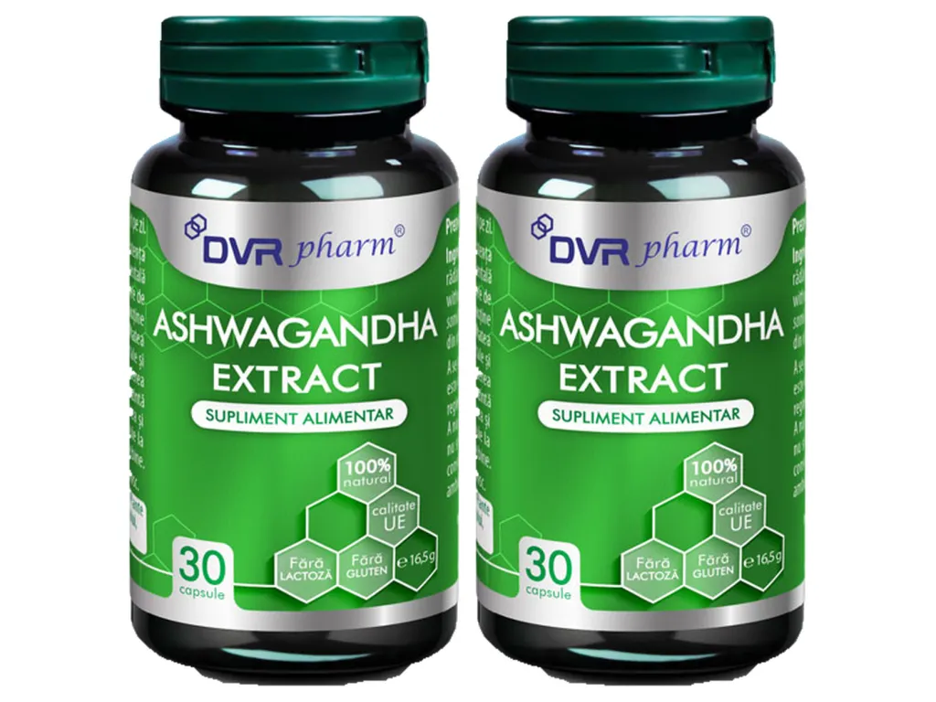 Set Ashwagandha extract 2x30cps - DVR PHARM