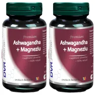 Set Ashwagandha Magneziu 2x30cps - DVR PHARM