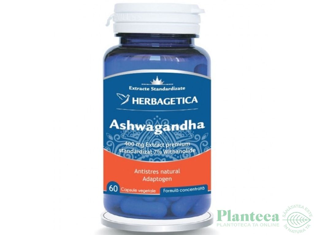 Ashwagandha 60cps - HERBAGETICA