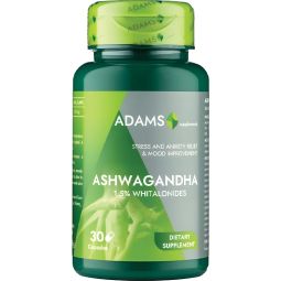 Ashwaghanda 400mg 30cps - ADAMS SUPPLEMENTS