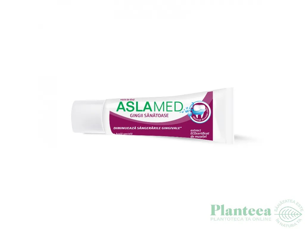 Pasta dinti gingii sanatoase 18ml - ASLAMED